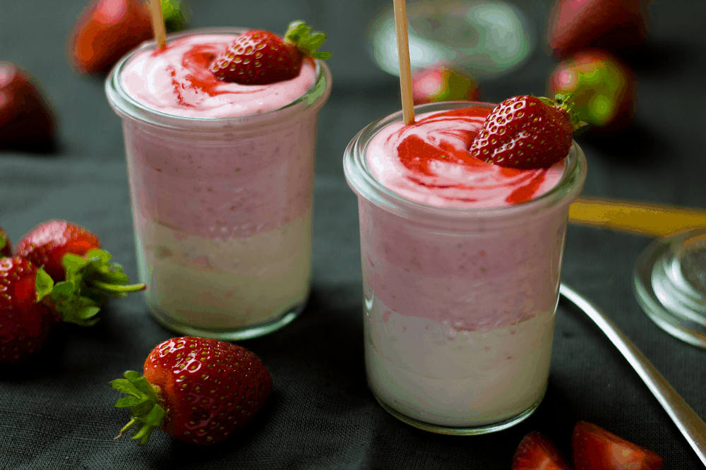 Dairy Free Strawberry Yogurt