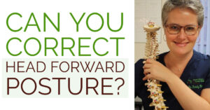 can you correct head forward posture