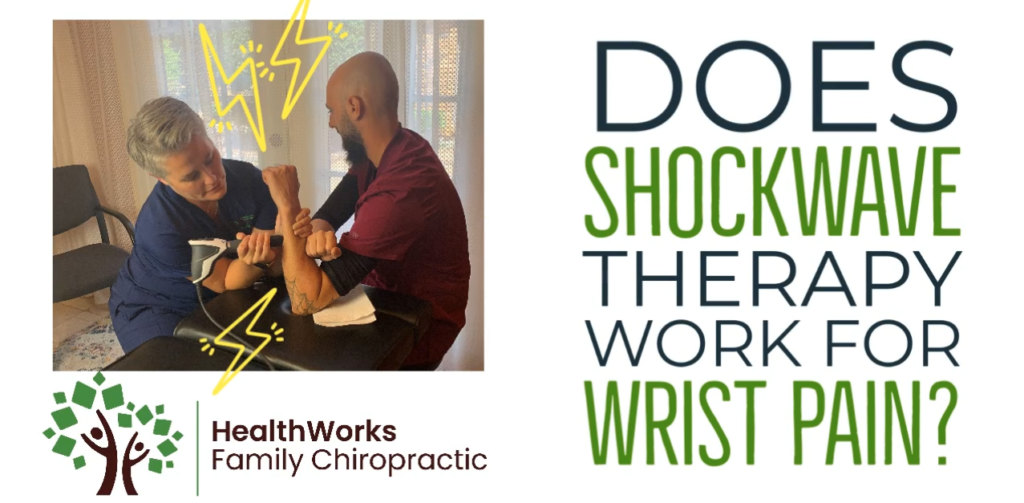 Does shockwave therapy work for wrist pain?